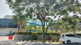 BANGUNAN. Potret RS BHC Sumenep yang berlokasi di Jalan Jokotole, Lingkar Barat, Babbalan, Kecamatan Batuan, dari arah depan. (Efendi/Redaksi BBI/Sumenep)